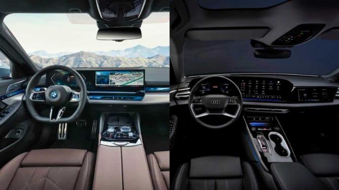 2025 AUDI A6 VS BMW 5 СЕРИИ G60 СРАВНЕНИЕ 2