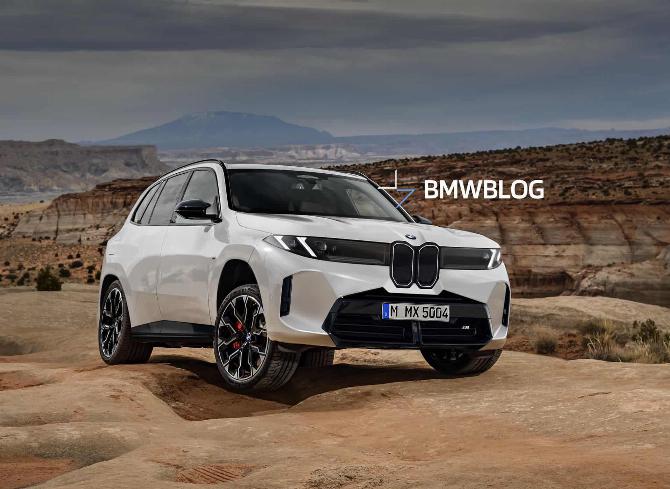 BMW X5 2027 года выглядит многообещающе на рендерах, основанных на шпионских снимках